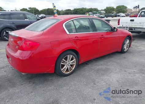 2011 Infiniti G37 Journey z USA, uszkodzony, nr VIN JN1CV6AP3BM509561
